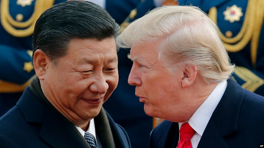 Chủ tịch Trung Quốc Tập Cận Bình và Tổng thống Mỹ Donald Trump gặp nhau vào ngày 9/11/2017 tại Bắc Kinh.