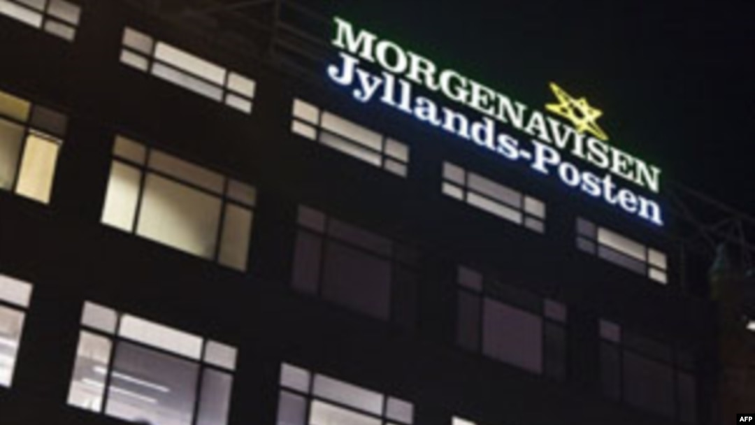 Tòa báo Jyllands-Posten ở thủ đô Copenhagen, Đan Mạch