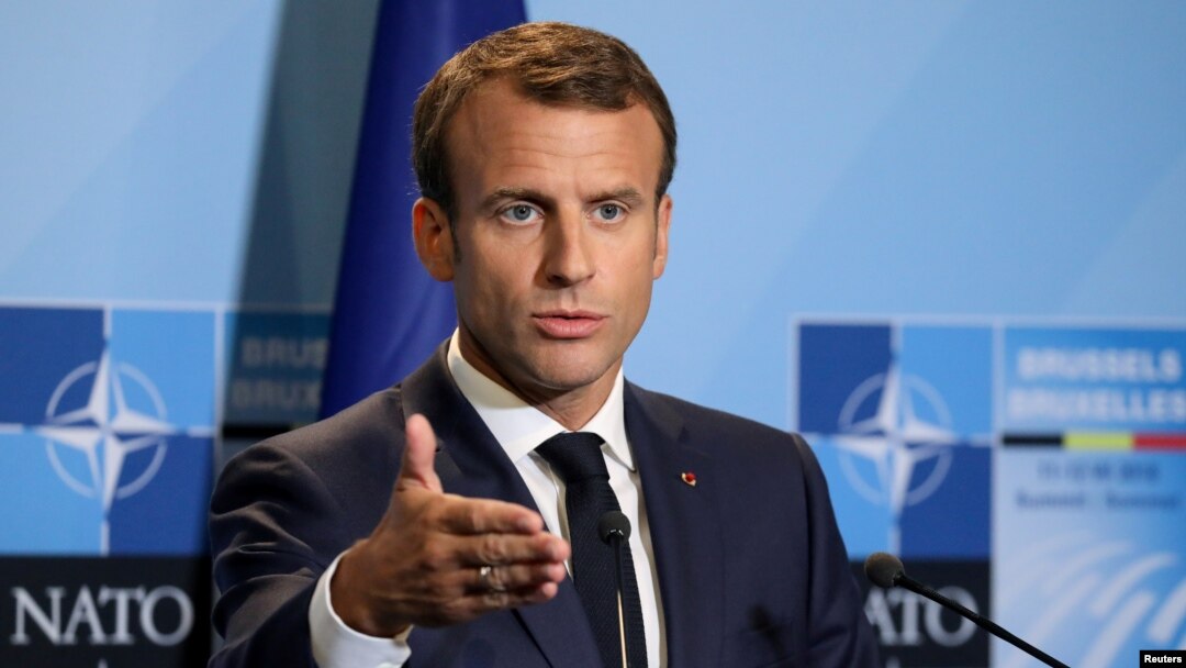 Tổng thống Pháp Emmanuel Macron.