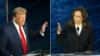 Ông Donald Trump và Kamala Harris tại cuộc tranh luận ngày 10/9/2024.